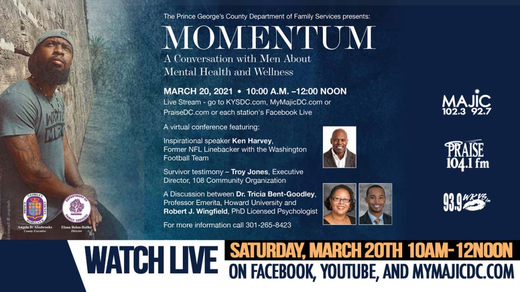 Momentum - A Conversation With Men About Mental Health And Wellness