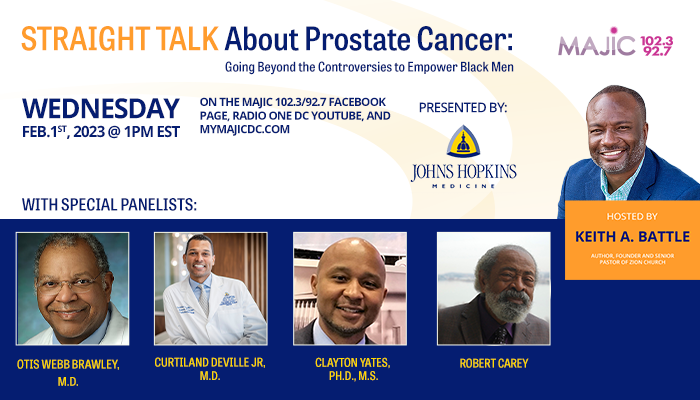 Straight Talk About Prostate Cancer Presented by Johns Hopkins