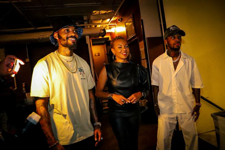 Iam Compton, MC Lyte & Toosii at the 2023 Juneteenth Honors