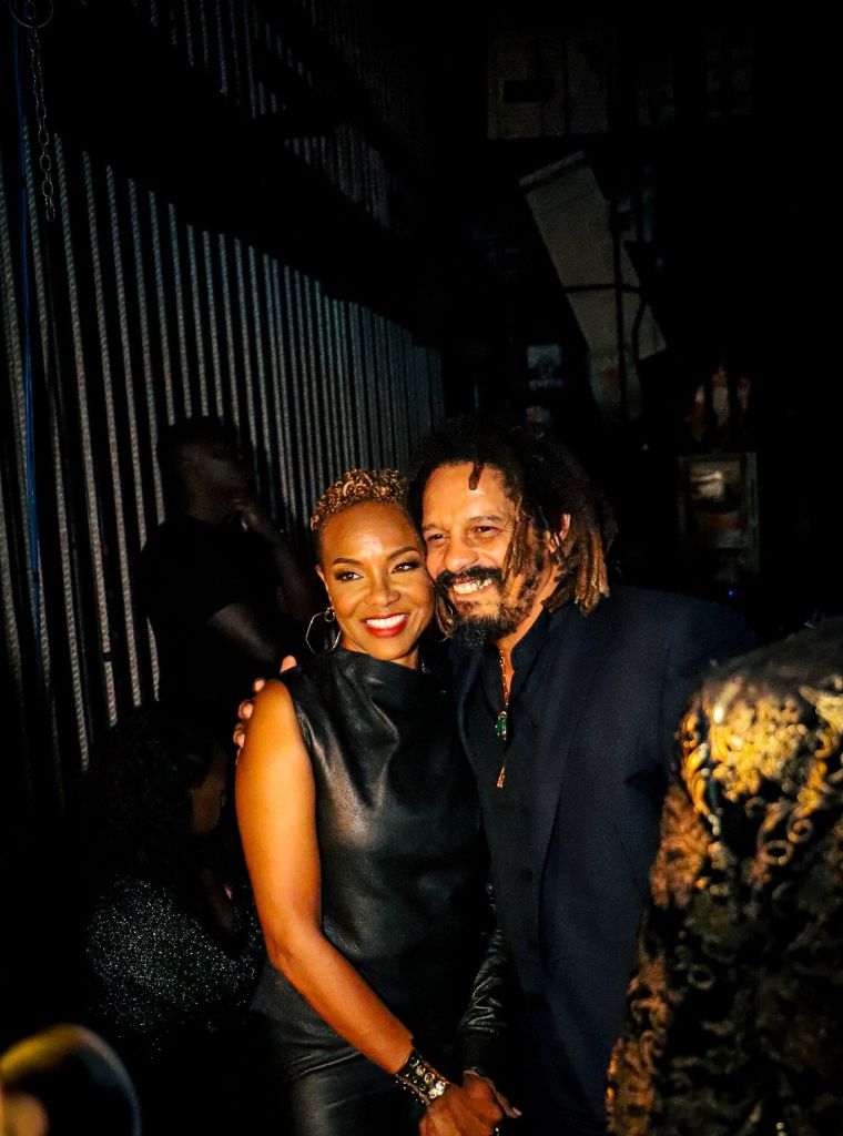 MC Lyte & Rohan Marley at the 2023 Juneteenth Honors