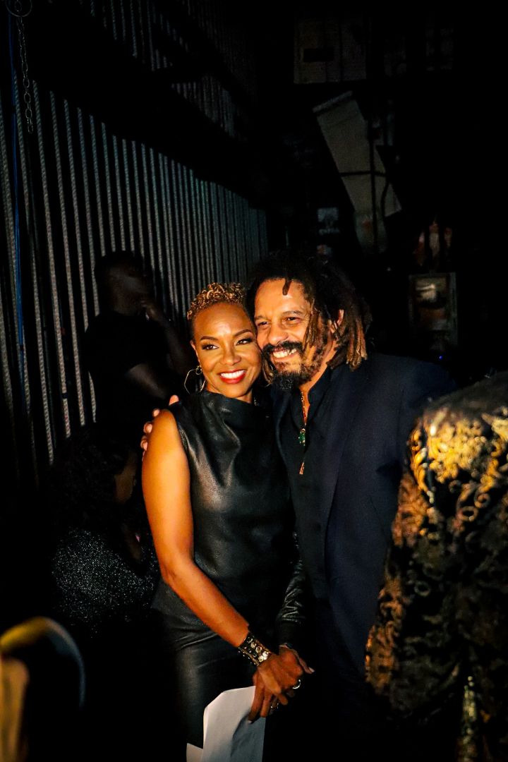 MC Lyte & Rohan Marley at the 2023 Juneteenth Honors