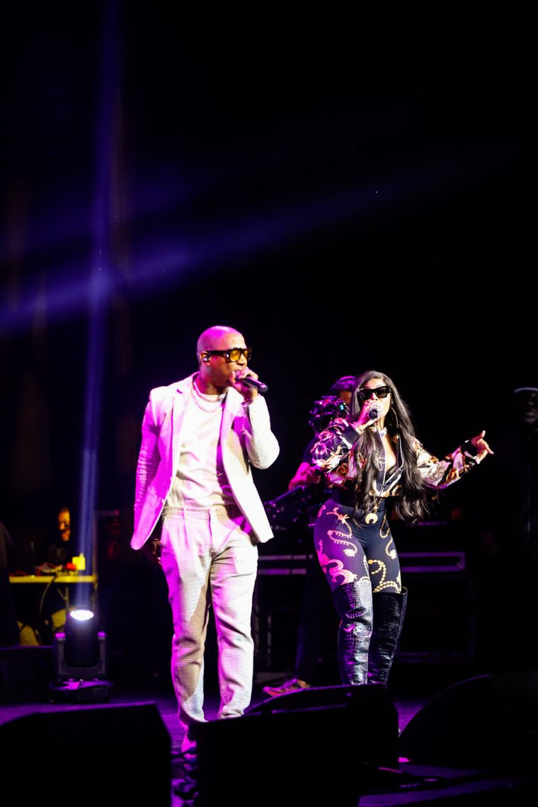 Ashanti & Ja Rule Performing At The Juneteenth Honors 2023
