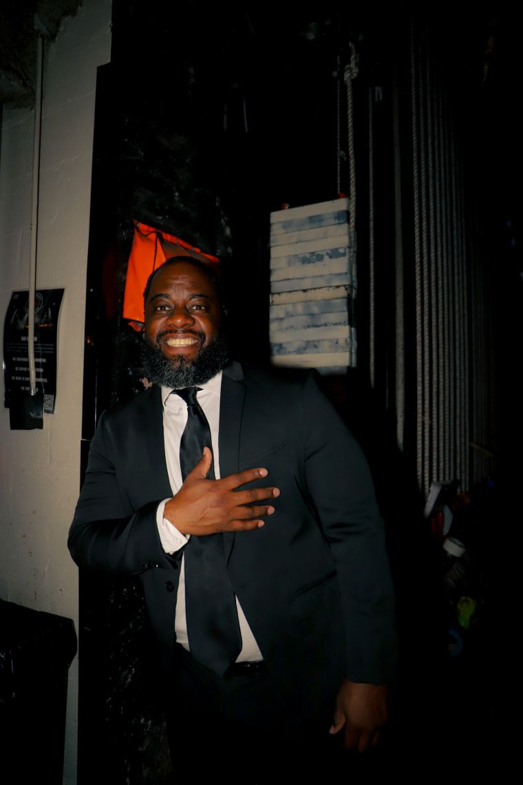 DJ 5'9 at the 2023 Juneteenth Honors