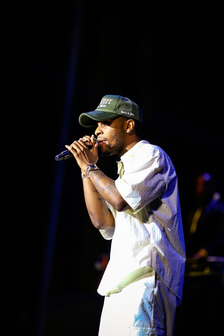 Toosii Performing At The Juneteenth Honors 2023