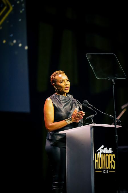 MC Lyte at the 2023 Juneteenth Honors