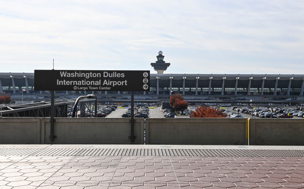 DULLES, VA - NOVEMBER 2: A view of Dulles International Airport