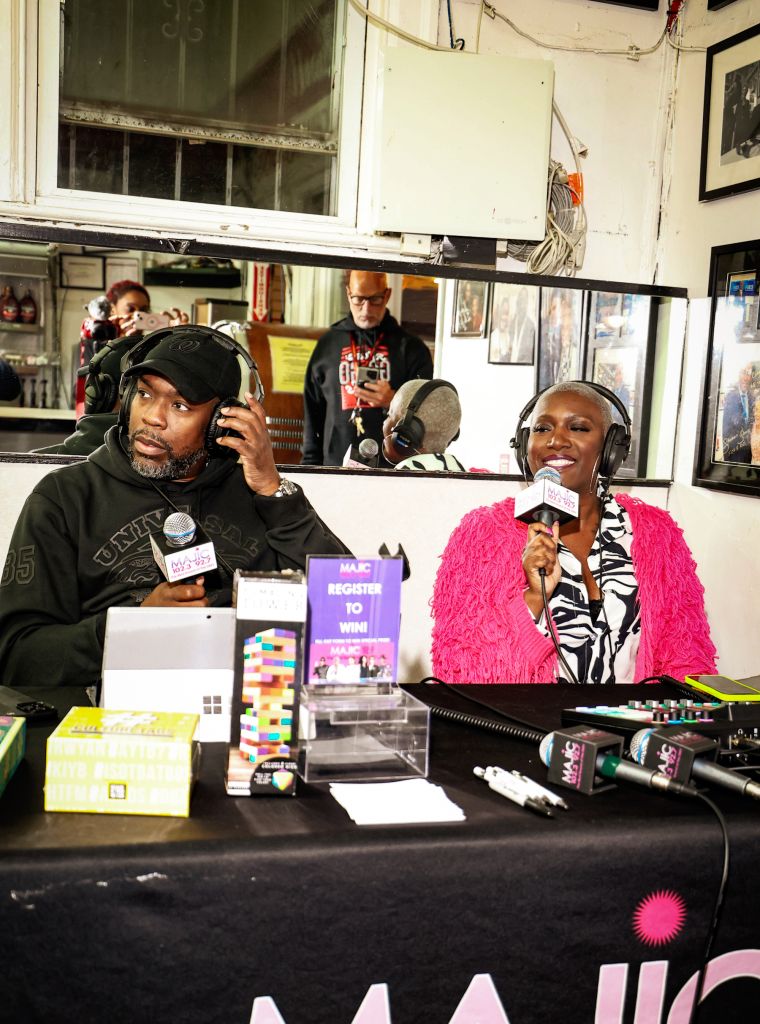 Vic Jagger & Huggy Lowdown at Ben's Chili Bowl