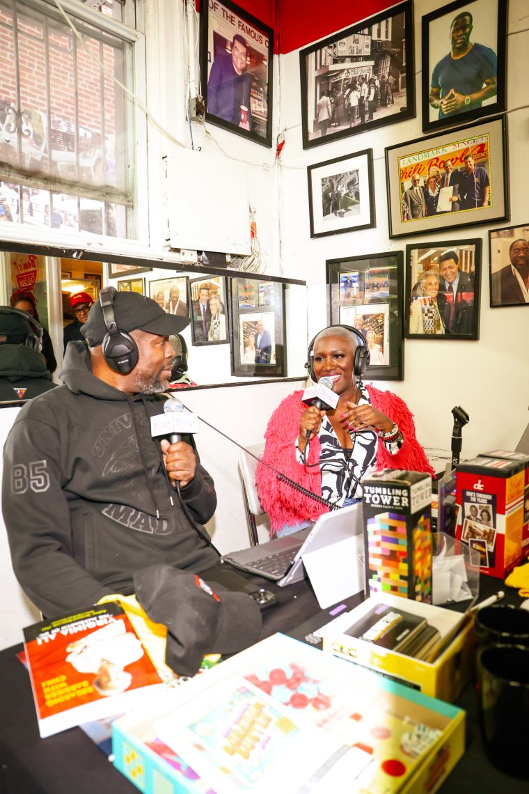 Vic Jagger & Huggy Lowdown at Ben's Chili Bowl