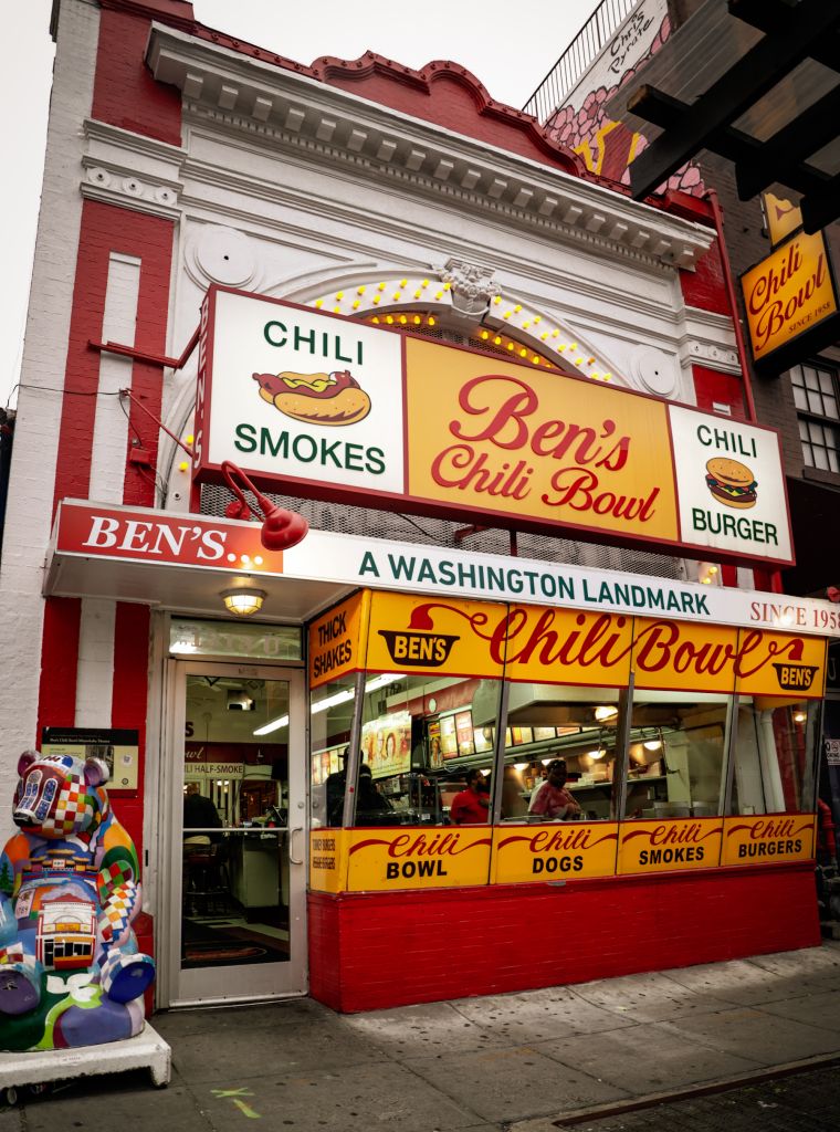 Vic Jagger & Huggy Lowdown at Ben's Chili Bowl