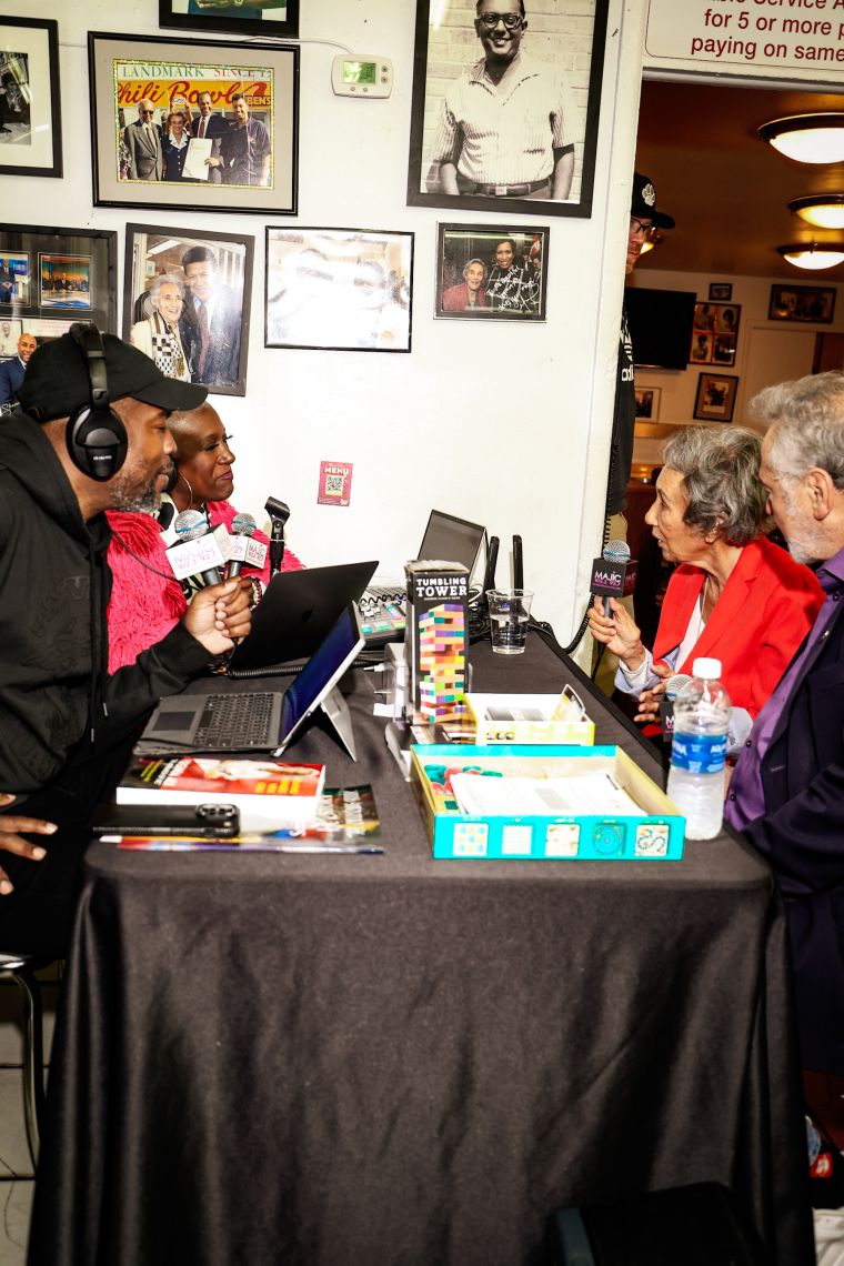 Vic Jagger & Huggy Lowdown at Ben's Chili Bowl