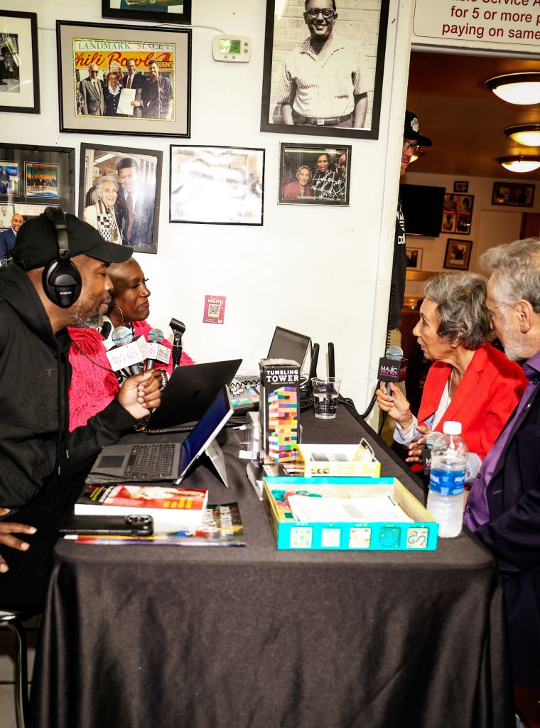 Vic Jagger & Huggy Lowdown at Ben's Chili Bowl
