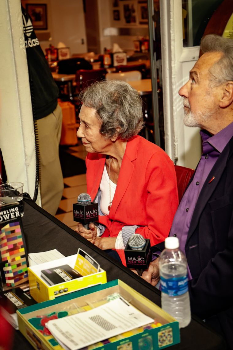 Vic Jagger & Huggy Lowdown at Ben's Chili Bowl