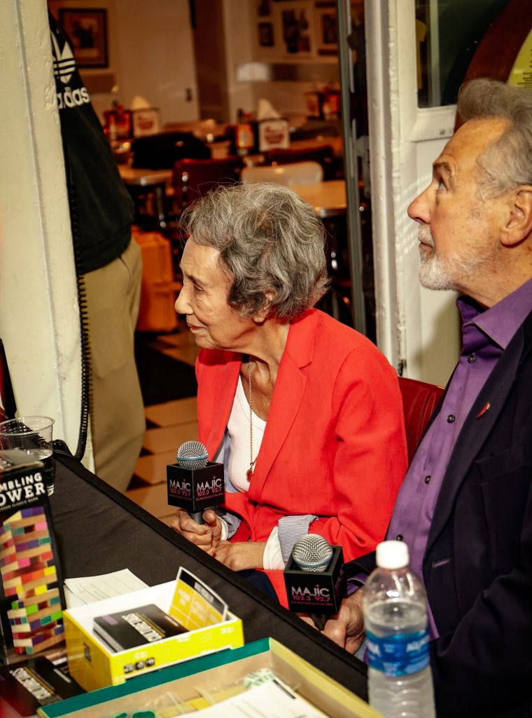 Vic Jagger & Huggy Lowdown at Ben's Chili Bowl