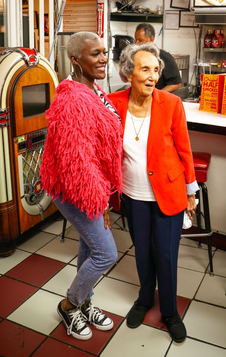 Vic Jagger & Huggy Lowdown at Ben's Chili Bowl