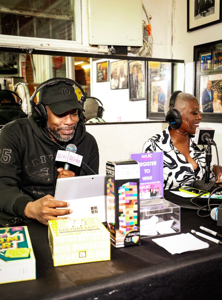 Vic Jagger & Huggy Lowdown at Ben's Chili Bowl