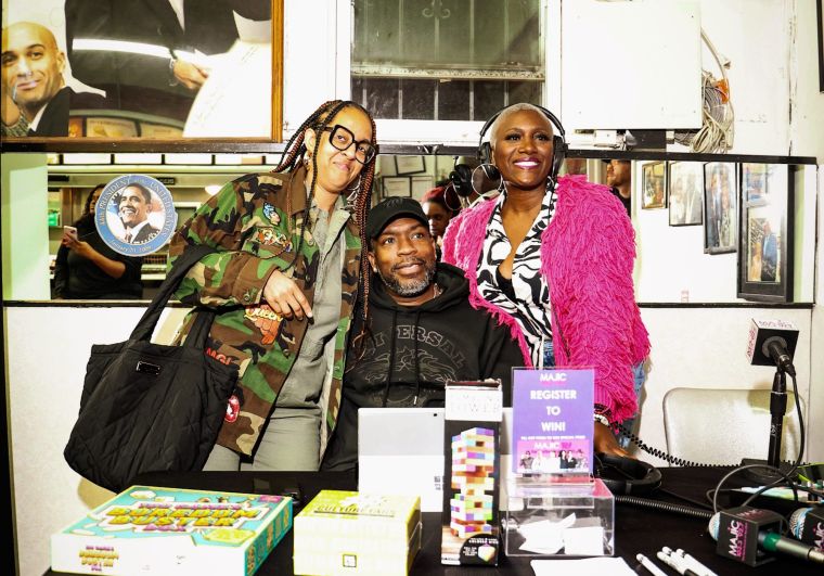 Vic Jagger & Huggy Lowdown at Ben's Chili Bowl