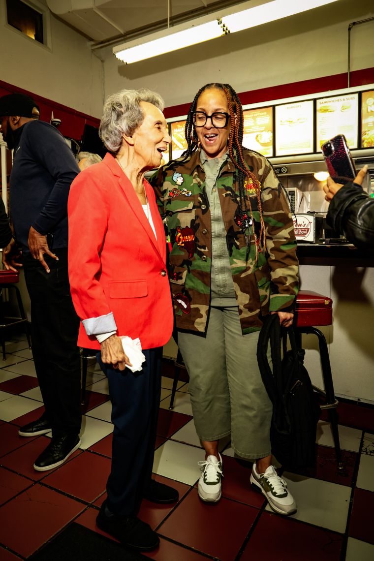 Vic Jagger & Huggy Lowdown at Ben's Chili Bowl