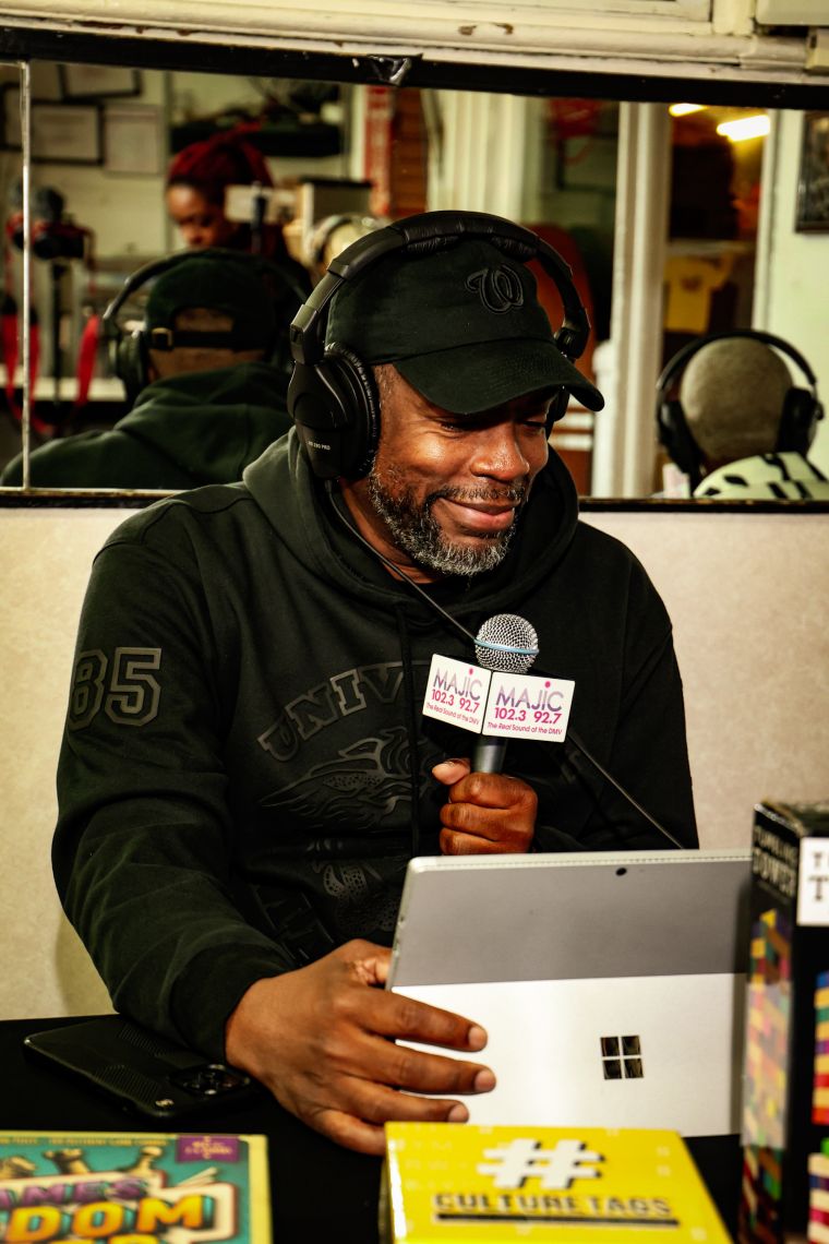 Vic Jagger & Huggy Lowdown at Ben's Chili Bowl