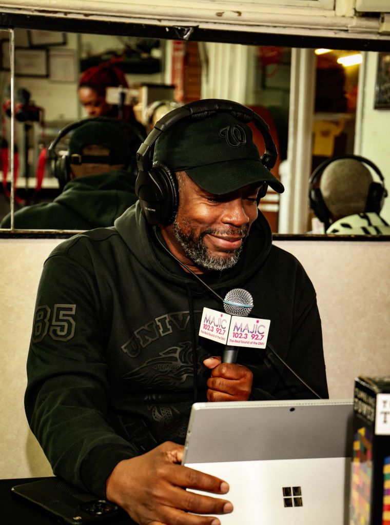 Vic Jagger & Huggy Lowdown at Ben's Chili Bowl