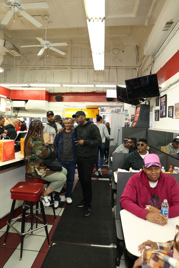 Vic Jagger & Huggy Lowdown at Ben's Chili Bowl