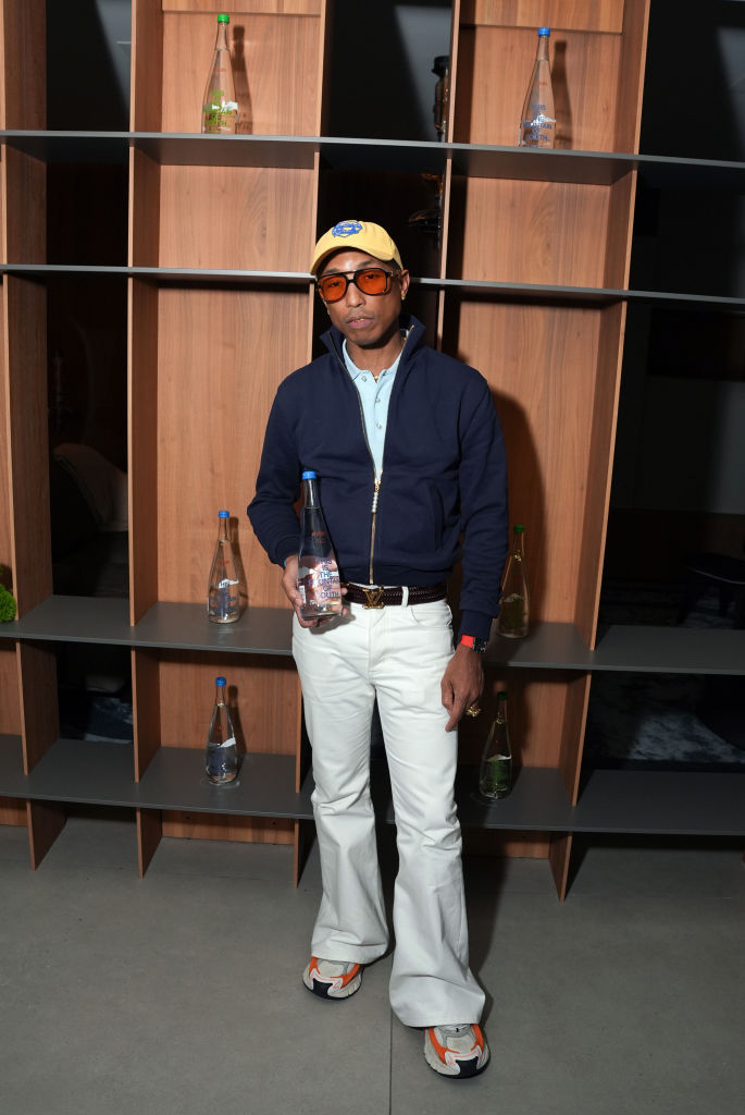 The Launch of the evian x Humanrace by Pharrell Williams Limited-Edition “Fountain of Youth” Bottle
