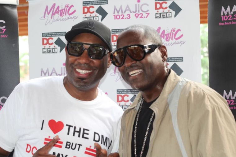 Johnny Gill and Perfekt Blend Band at Majic Wednesdays