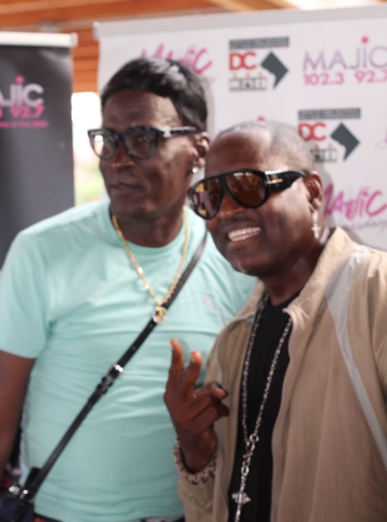 Johnny Gill and Perfekt Blend Band at Majic Wednesdays