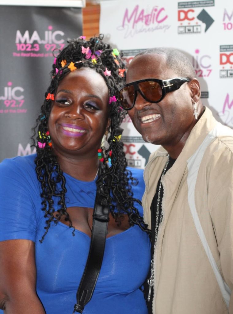 Johnny Gill and Perfekt Blend Band at Majic Wednesdays