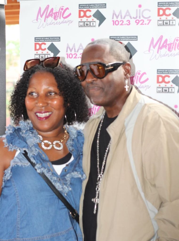 Johnny Gill and Perfekt Blend Band at Majic Wednesdays