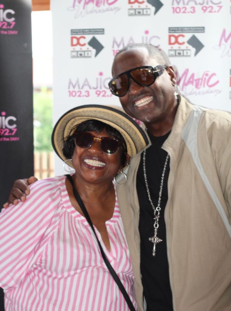 Johnny Gill and Perfekt Blend Band at Majic Wednesdays