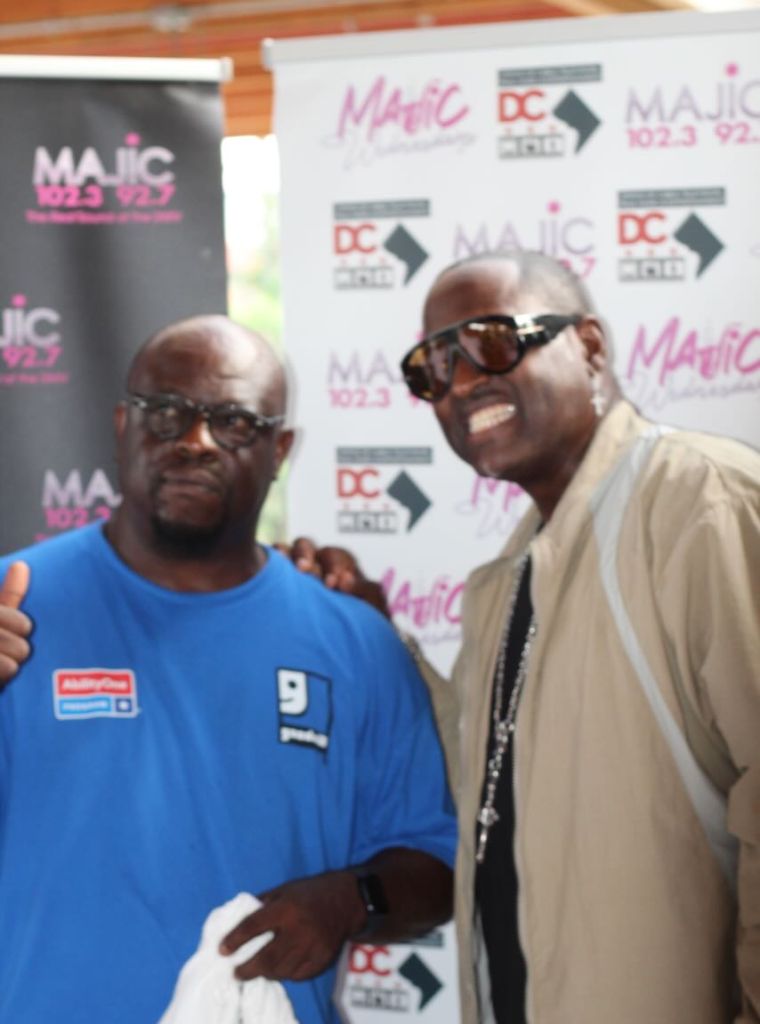 Johnny Gill and Perfekt Blend Band at Majic Wednesdays