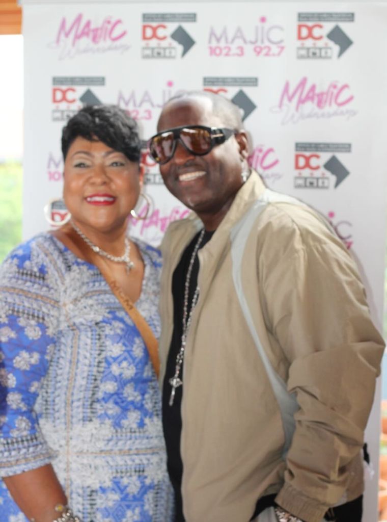Johnny Gill and Perfekt Blend Band at Majic Wednesdays