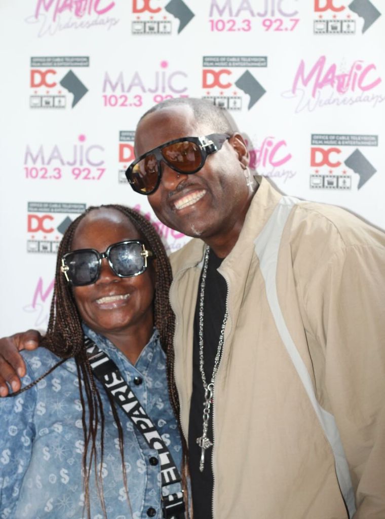 Johnny Gill and Perfekt Blend Band at Majic Wednesdays