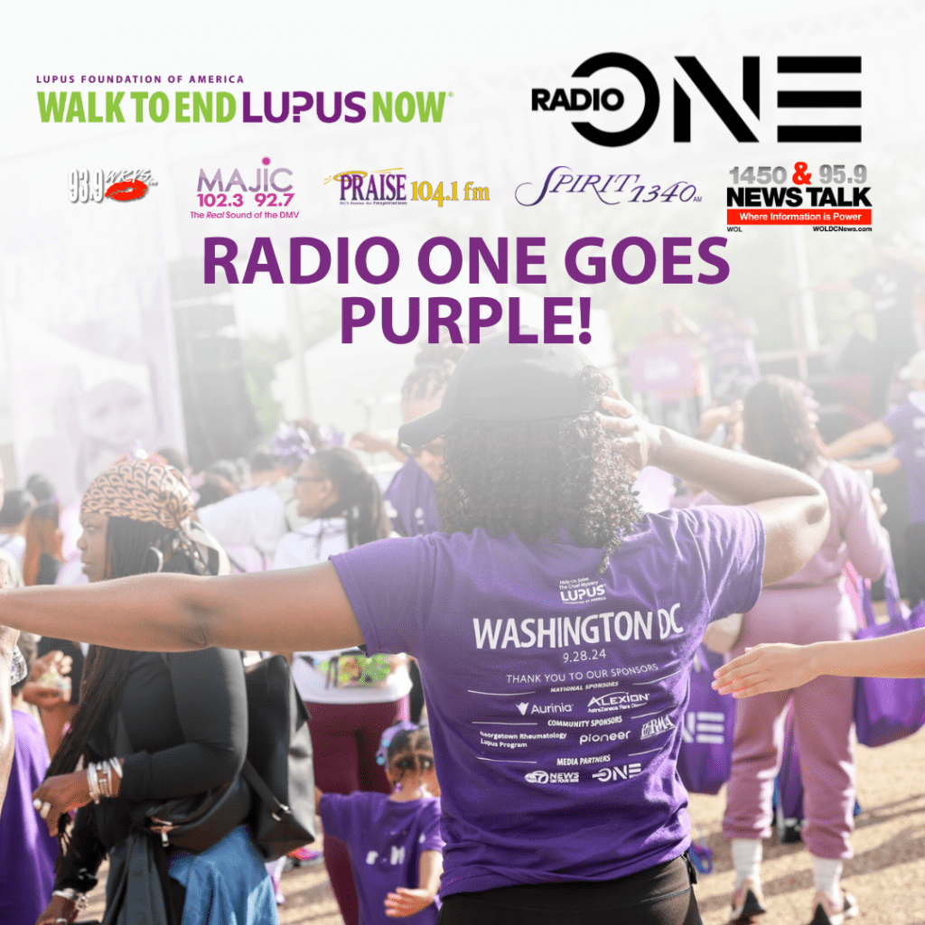 Walk to End Lupus Now® Radio One Goes Purple